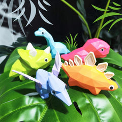 Baby Cartoon Dinosaur Study Potted Desktop Ornament