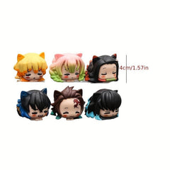 6pcs Anime Action Figruines Figure Figura