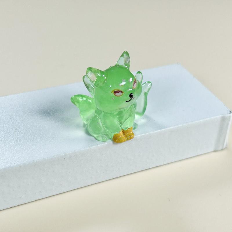 Mini 9 Tail Fox Night Light - Cartoon Design