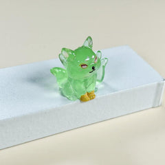 Mini 9 Tail Fox Night Light - Cartoon Design