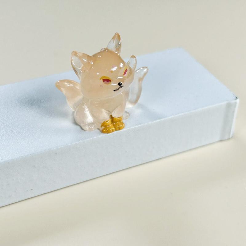 Mini 9 Tail Fox Night Light - Cartoon Design
