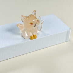 Mini 9 Tail Fox Night Light - Cartoon Design