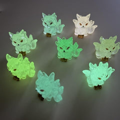 Mini 9 Tail Fox Night Light - Cartoon Design
