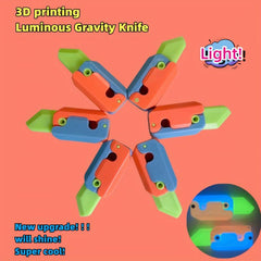 3D Radish Butterfly Gravity Toy Fun Decompression Birthday Gift