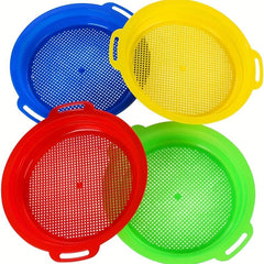 1pc Sand Sifters Sieves 8 6inch Beach Sifters For Green Red Yellow