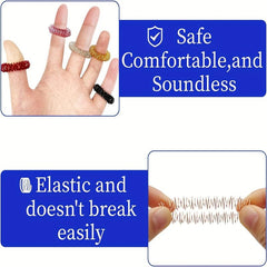 10 Pcs Acupressure Rings Stress Relief Fidget Toy