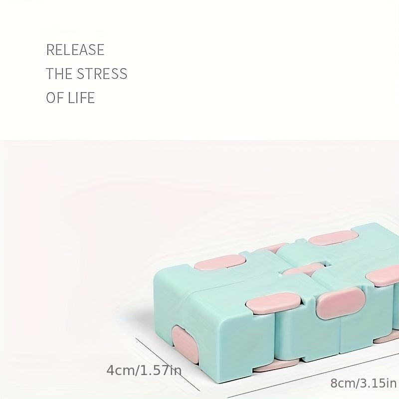 Infinity Cube Fidget Toy Stress Relieving Game For Kids And Adults