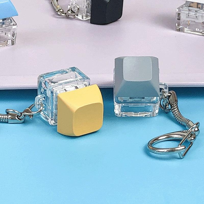 Fidget Keyboard Keychain Toy Stress Relief Gift