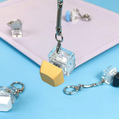 Fidget Keyboard Keychain Toy Stress Relief Gift