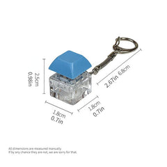 Fidget Keyboard Keychain Toy Stress Relief Gift