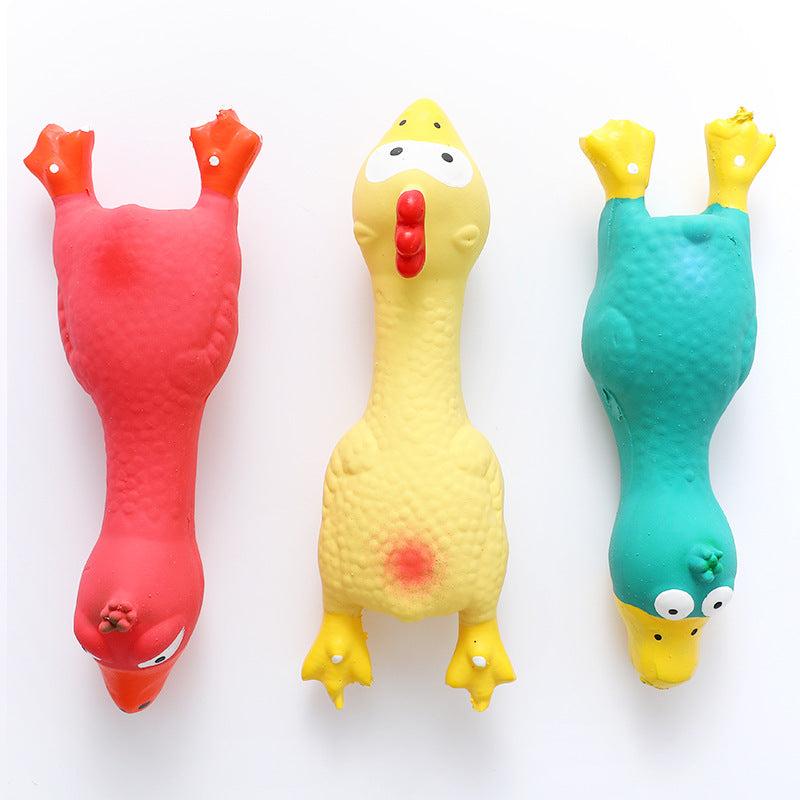 Squeaky Chicken Pet Toy For Dog Chew Toy Puppy Molar Toy