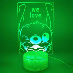 3D LED Night Light USB Powered Decorative Ambient Table Light for Bedroom Decor