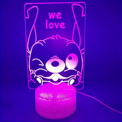 3D LED Night Light USB Powered Decorative Ambient Table Light for Bedroom Decor