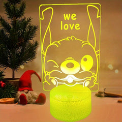 3D LED Night Light USB Powered Decorative Ambient Table Light for Bedroom Decor