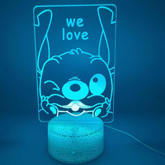 3D LED Night Light USB Powered Decorative Ambient Table Light for Bedroom Decor
