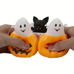 Halloween Pumpkin Bat Skull Decompression Toy Tricky Horror Vent Toy