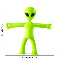 Funny Stretch Suction Tube Alien Expansion Toy