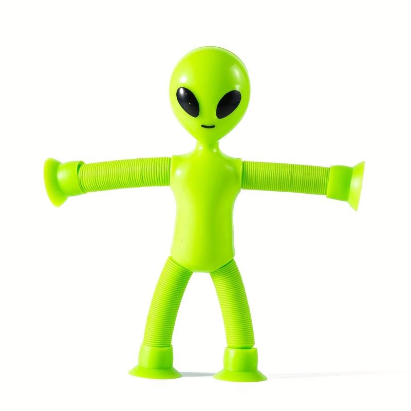 Funny Stretch Suction Tube Alien Expansion Toy
