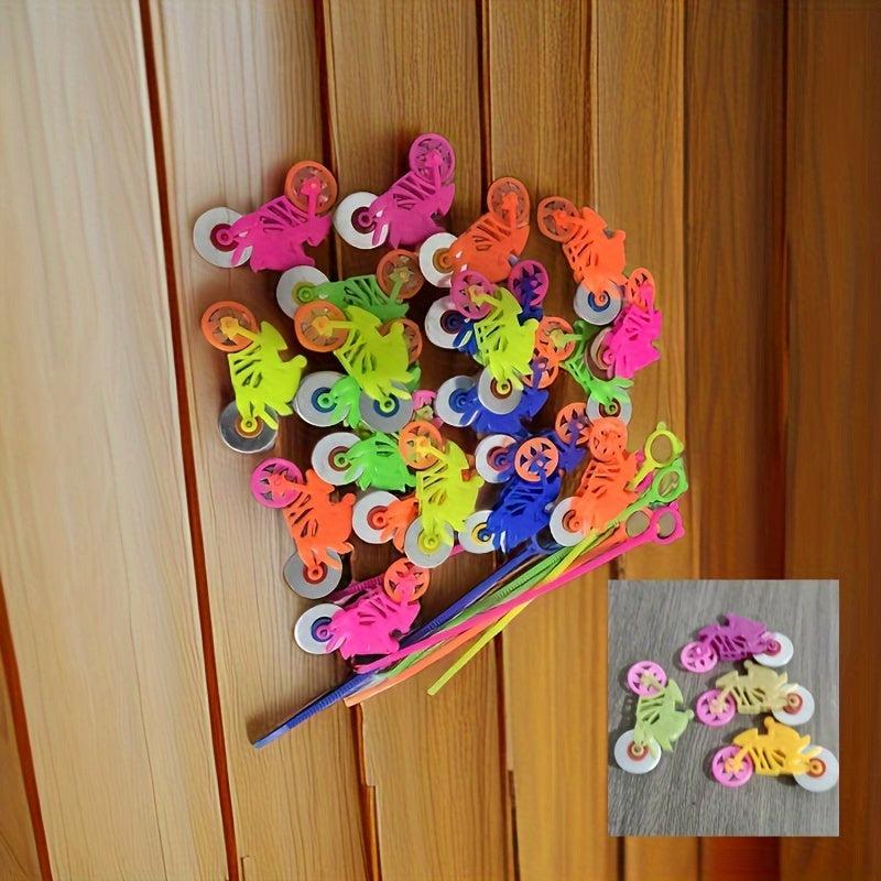 10pcs Motorcycle Toys for Kids Birthday Party - Boys Carnival Prizes