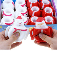 Kids Santa Boy Squeeze Cup Decompress Snowman Cup