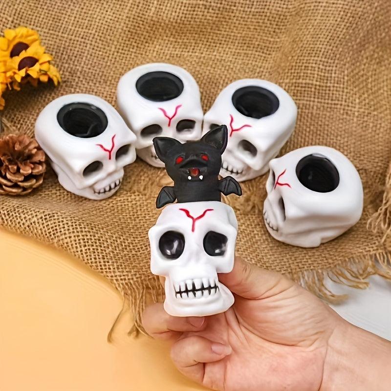 Halloween Skull Bat Fidget Toy Tricky Funny Prank Gift