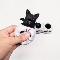 Halloween Skull Bat Fidget Toy Tricky Funny Prank Gift