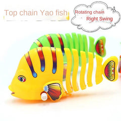 Rainbow Swinging Fish Wind up Toy Fish