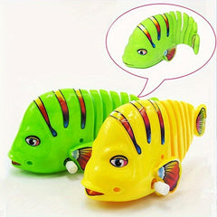 Rainbow Swinging Fish Wind up Toy Fish