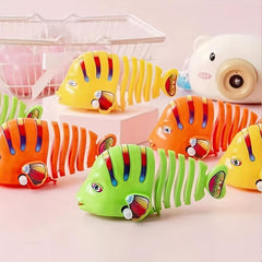 Rainbow Swinging Fish Wind up Toy Fish