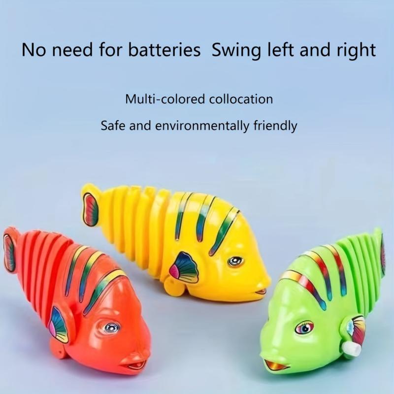 Rainbow Swinging Fish Wind up Toy Fish