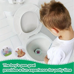 Boys Potty Time Changing Sticker Urinal Training Sticker