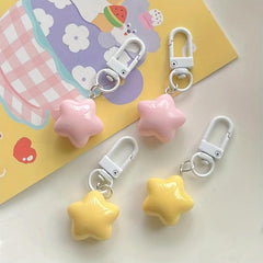 Charm Stars Keychain Car Keyring Backpack Pendant