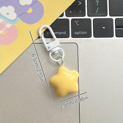 Charm Stars Keychain Car Keyring Backpack Pendant