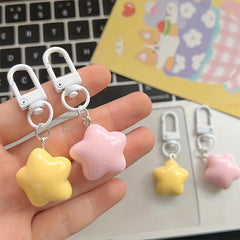 Charm Stars Keychain Car Keyring Backpack Pendant