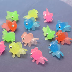 Soft Rubber Goldfish Toy for Fish Tank Decoration