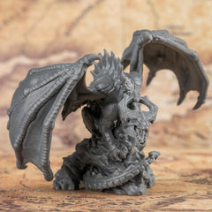 Unpainted Dragon Miniatures TTrpg Game For Tabletop Rpg Enthusiasts