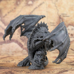 Unpainted Dragon Miniatures TTrpg Game For Tabletop Rpg Enthusiasts