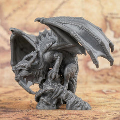 Unpainted Dragon Miniatures TTrpg Game For Tabletop Rpg Enthusiasts
