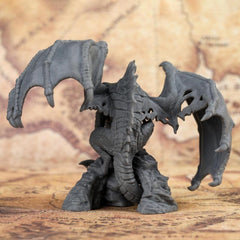 Unpainted Dragon Miniatures TTrpg Game For Tabletop Rpg Enthusiasts