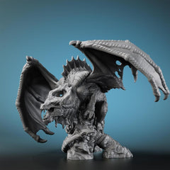 Unpainted Dragon Miniatures TTrpg Game For Tabletop Rpg Enthusiasts