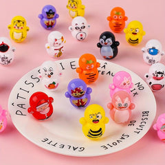 Cartoon Tumbler Relaxing Brain Puzzle Toy Spin Stunt Random Model