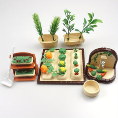30pcs Mini DollHouse Garden Set Forest Family Kitchen Garden Growing Toy