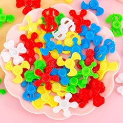 8pcs Decompression Fidget Spinner Toy Creative Finger Spinner Small Mini Toy