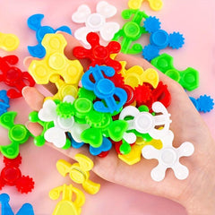 8pcs Decompression Fidget Spinner Toy Creative Finger Spinner Small Mini Toy