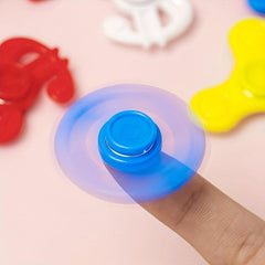 8pcs Decompression Fidget Spinner Toy Creative Finger Spinner Small Mini Toy
