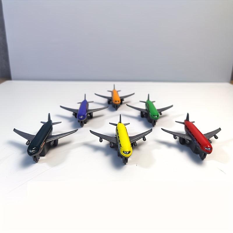 Simulated Aircraft Toys Airplane Rebound Aircraft Model Birthday Gift