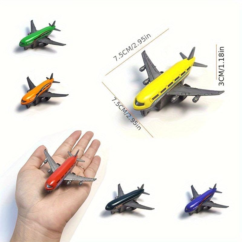 Simulated Aircraft Toys Airplane Rebound Aircraft Model Birthday Gift