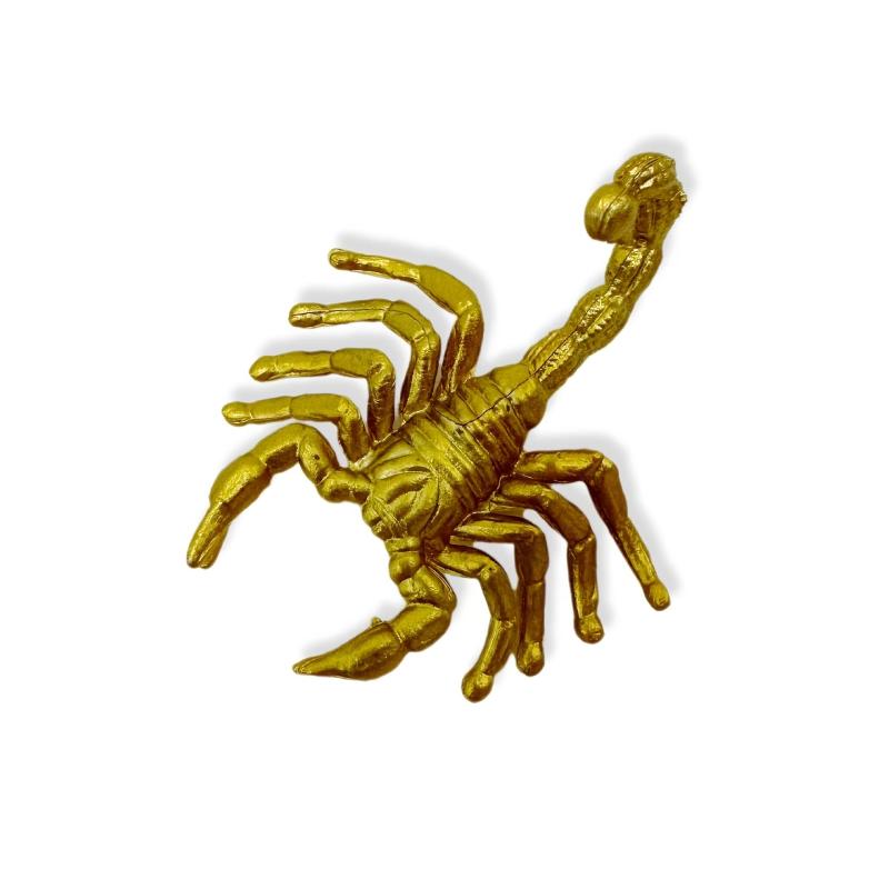 12pcs Golden Insect Models Spider Beetle Unicorn Butterfly Bee Dragonfly