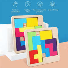 Wooden Daily Calendar Puzzle - Christmas Gift