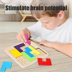 Wooden Daily Calendar Puzzle - Christmas Gift